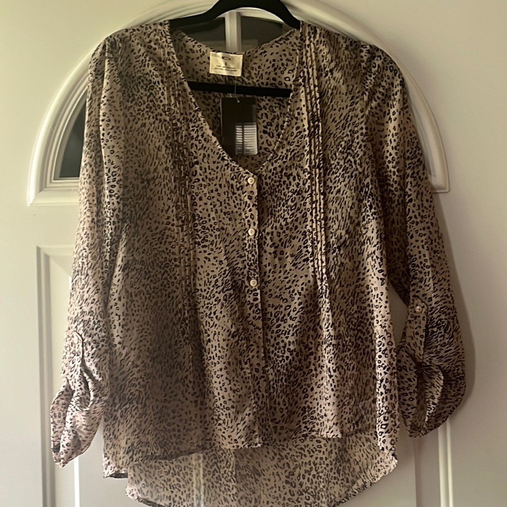 Urban Outfitters Pins and Needles Animal Print Boho Style, Small
